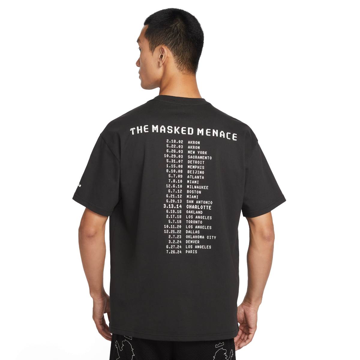 Lebron Masked Menace Tee 'Black'