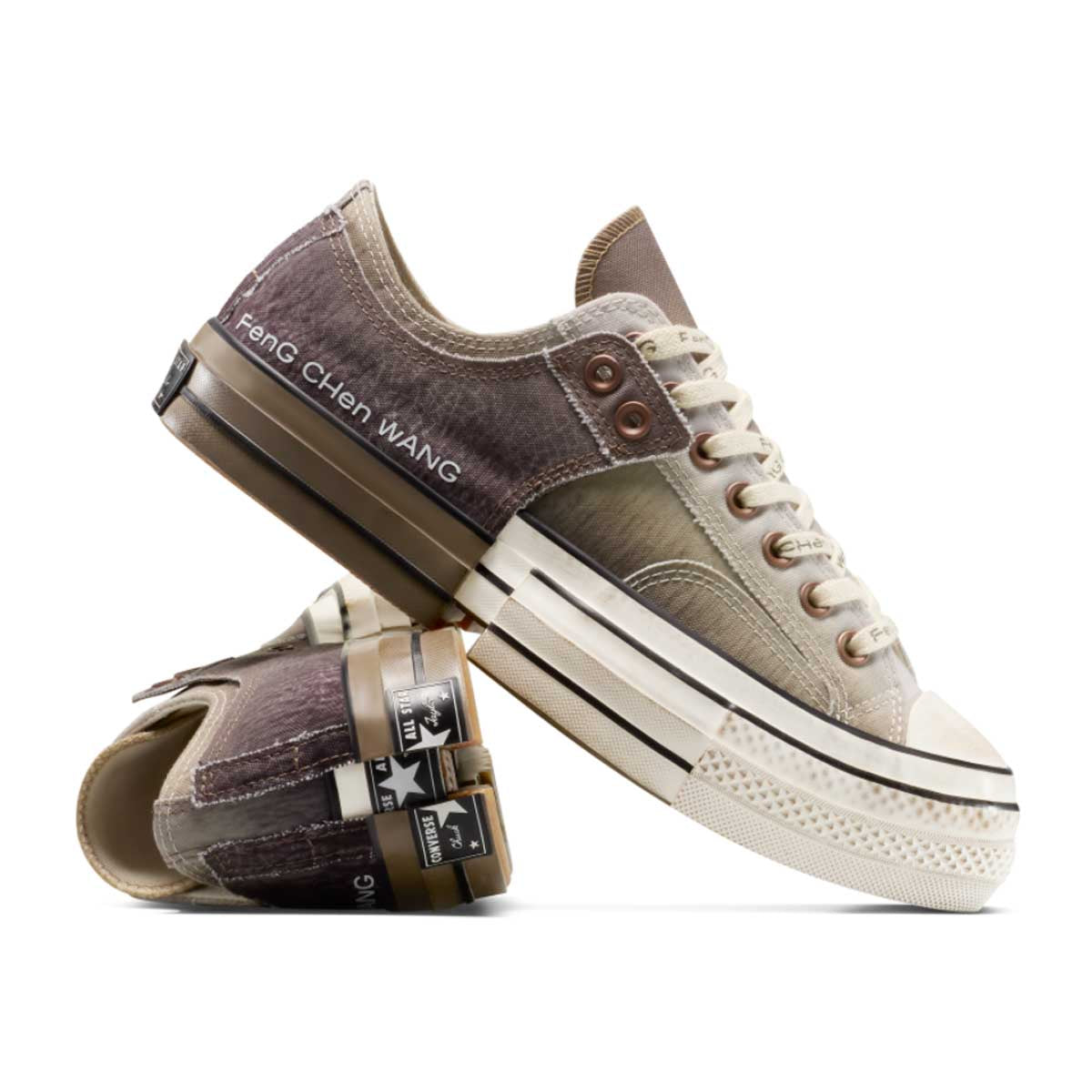 + Feng Chen Wang 2-in-1 Chuck 70 Low Top 'Brown Egret'