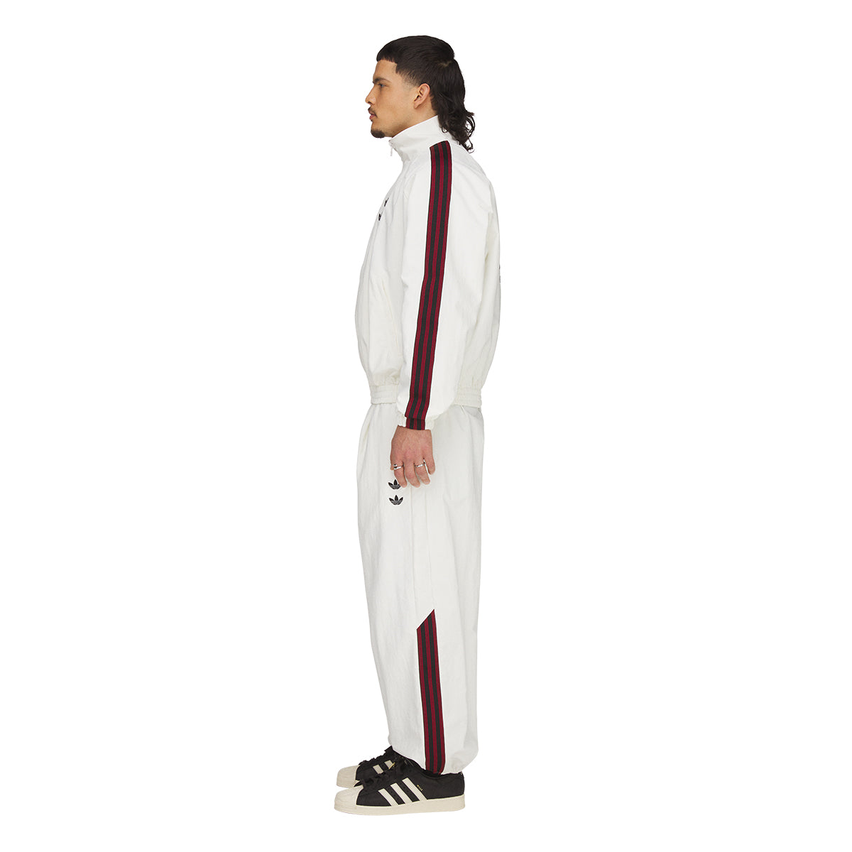 + Willy Chavarria Woven Track Jacket 'Off White'