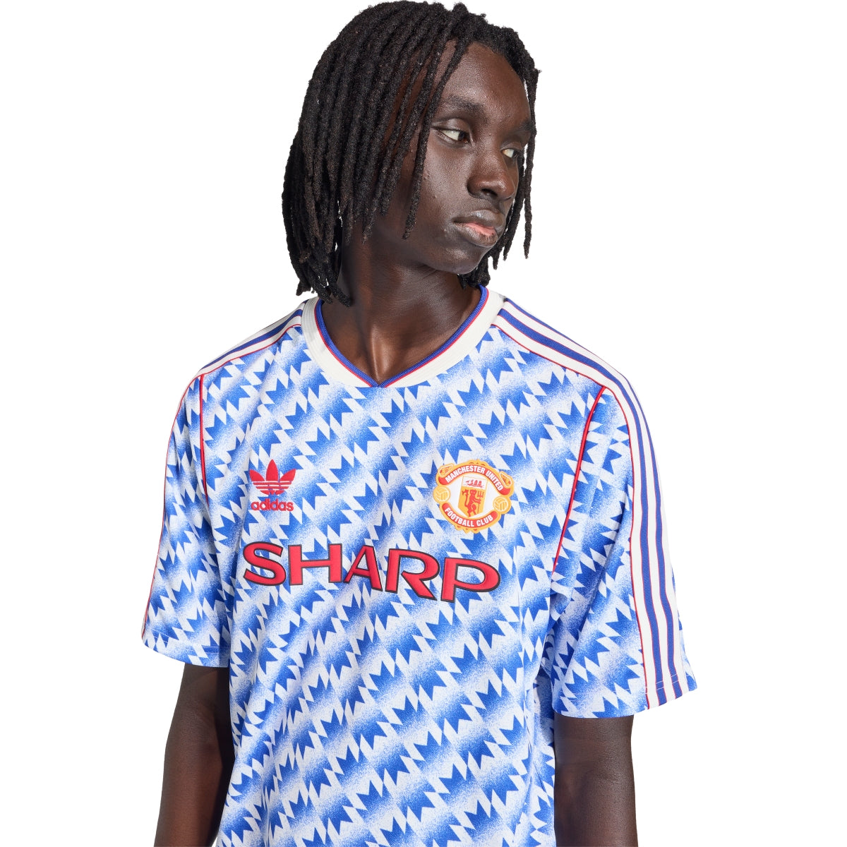 + Machester United 91/92 Away Jersey 'Multicolour'