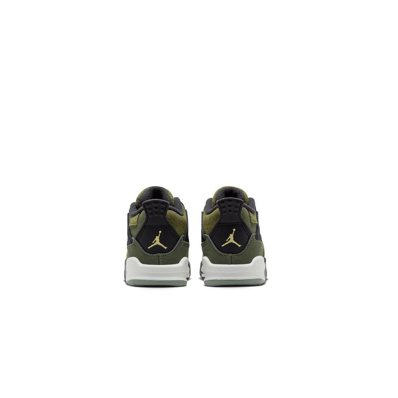 Toddlers' Air Jordan 4 Retro SE Craft 'Medium Olive'