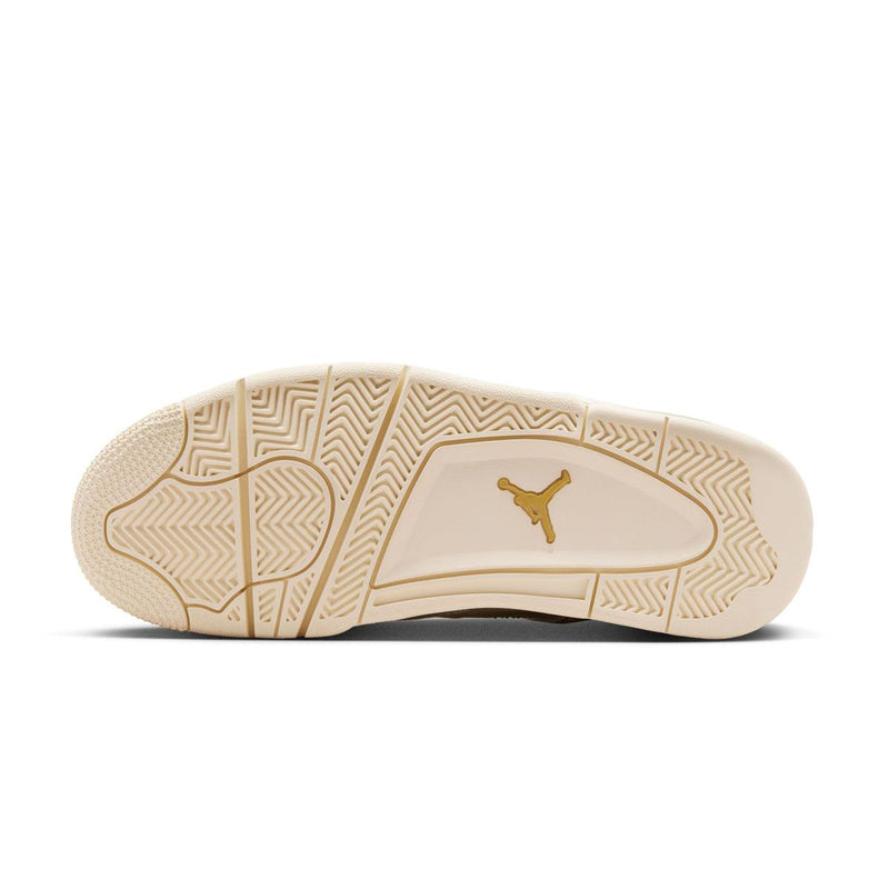 Wmns Air Jordan 4 Retro ‘Sail Metallic Gold’