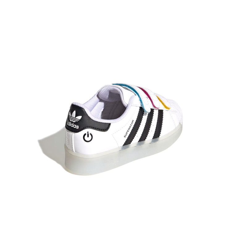 Kids Superstar 360 LED 'Cloud White Core Black'