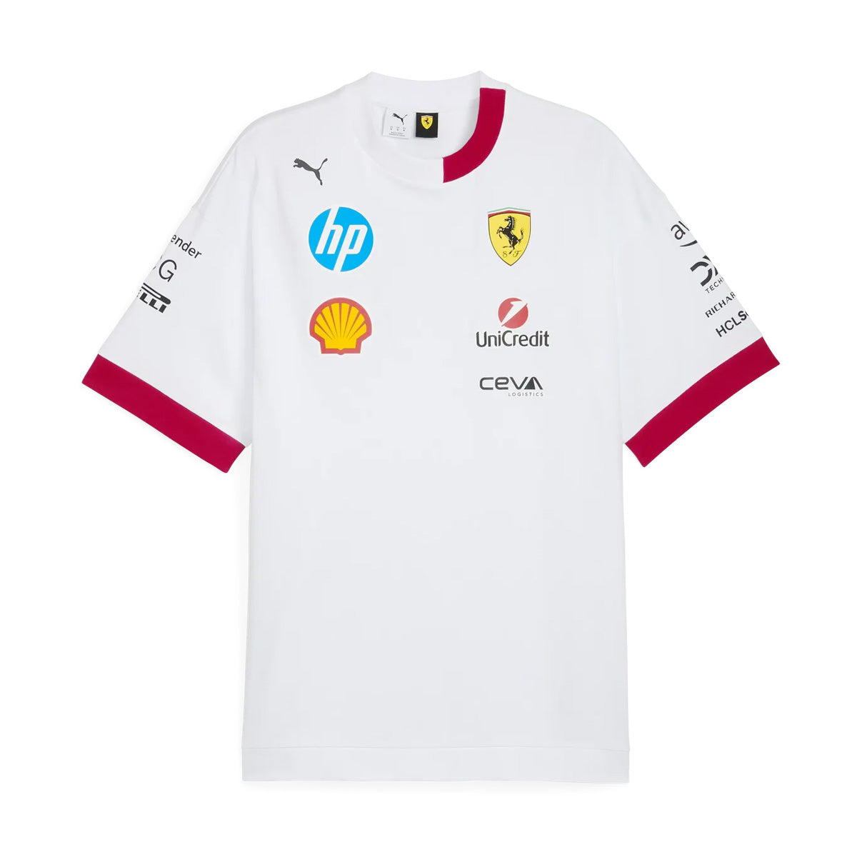 Scuderia Ferrari Drivers Tee 'PUMA White'