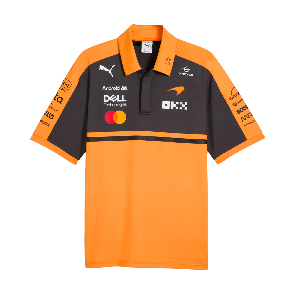 + McLaren Mastercard F1 Team Replica Polo 'Papaya'