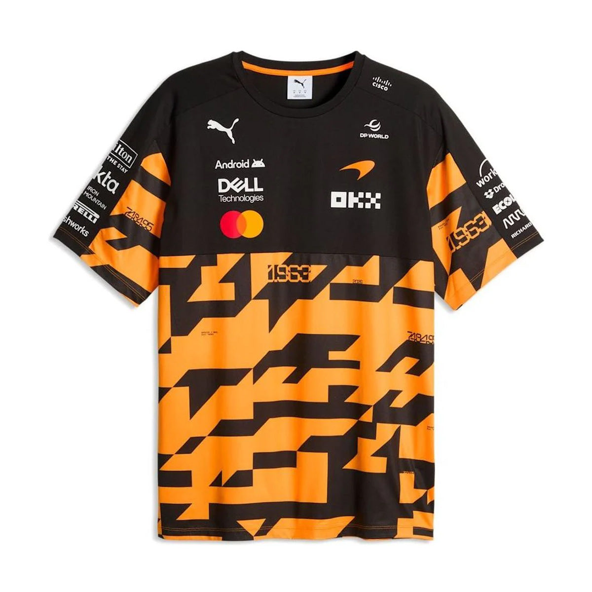 + McLaren Mastercard F1 Team 1000th GP Replica Tee 'Papaya'