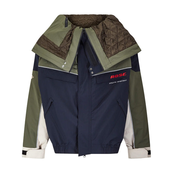 Reverse Sports Jacket 'Green Navy'