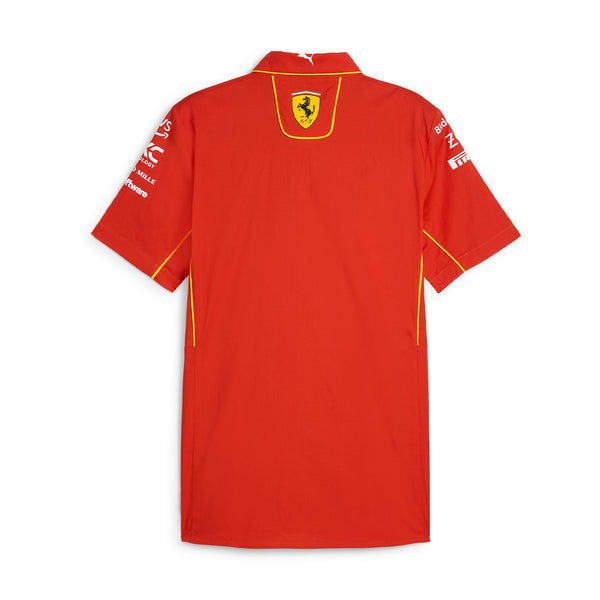 + Scuderia Ferrari 2024 Replica Collection Team Shirt 'Burnt Red'