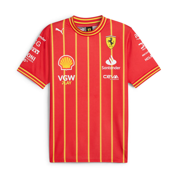 + Scuderia Ferrari Team Soccer Jersey 'Burnt Red'