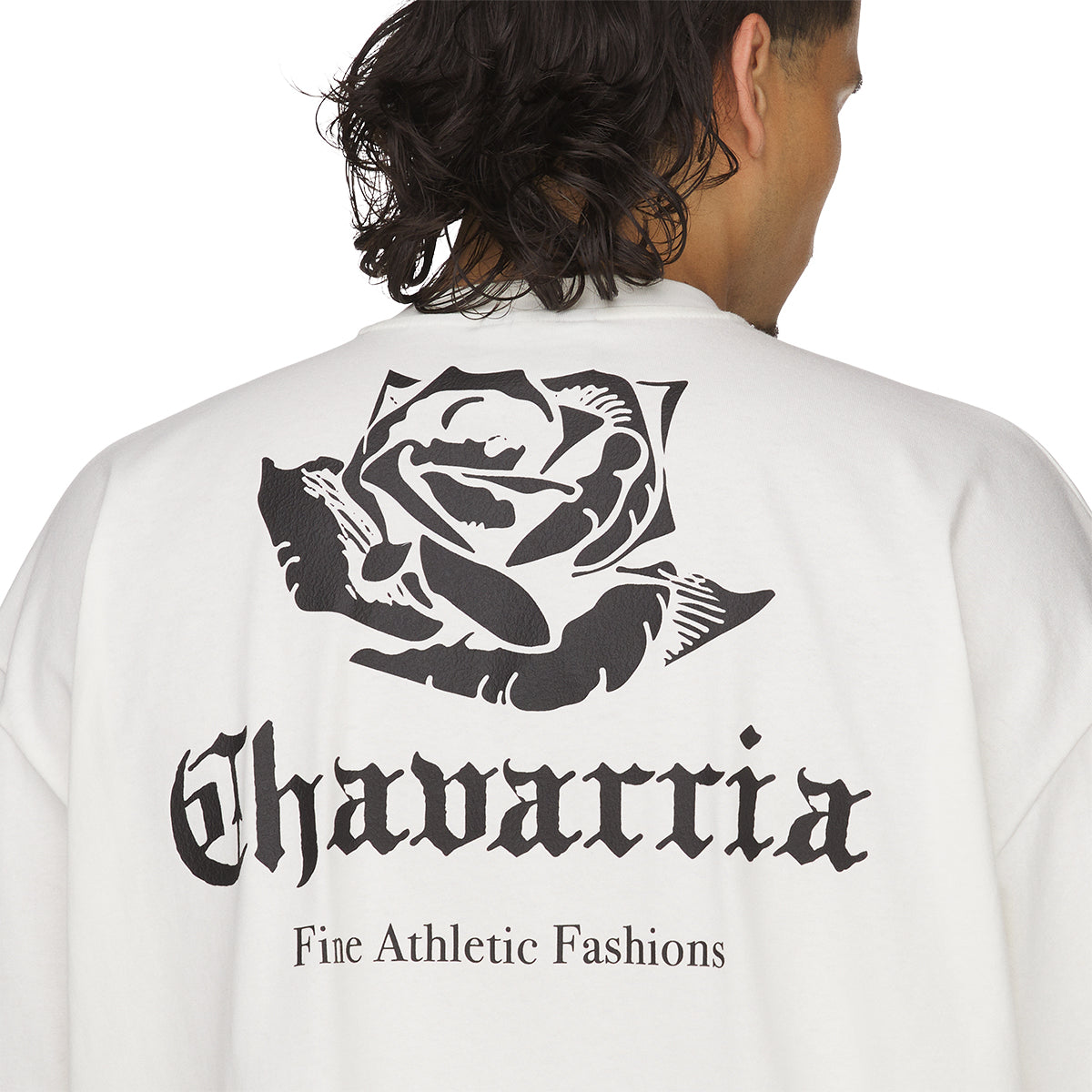 + Willy Chavarria Logo Tee 'Off White'