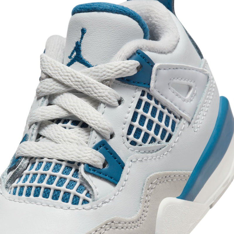 Toddlers Air Jordan 4 Retro 'Military Blue'