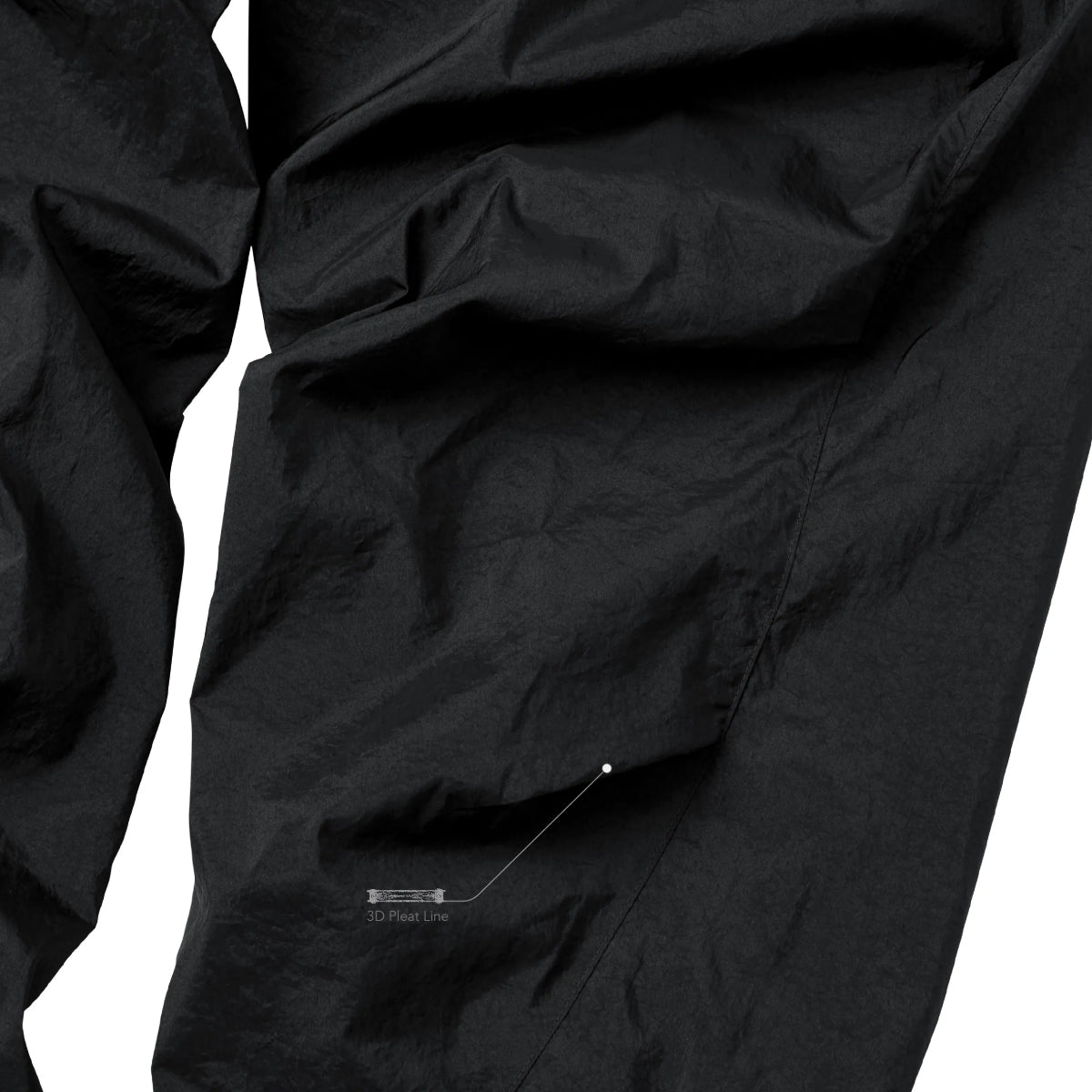 + TIGHTBOOTH Strap Baggy Pants 'Black'