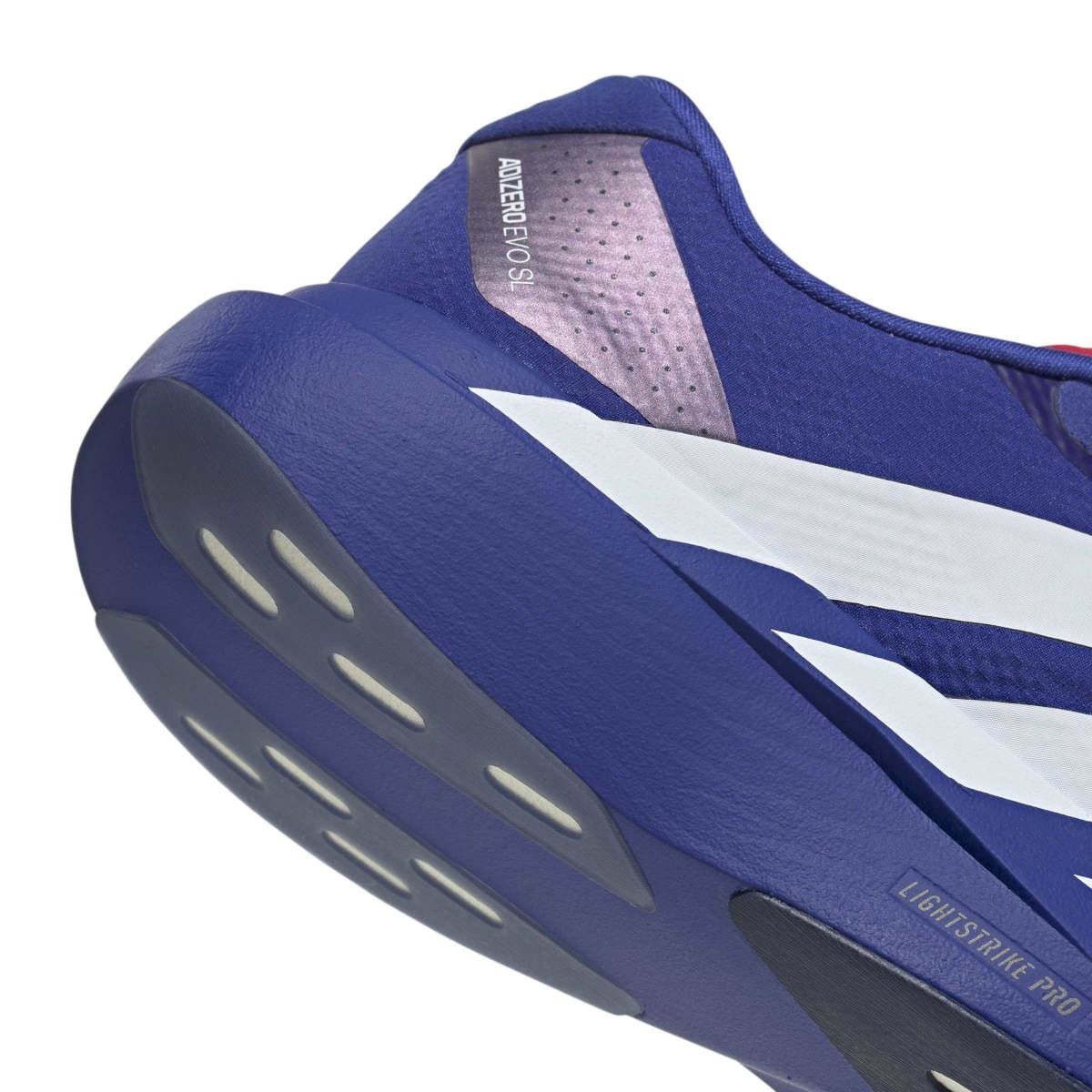Adizero Evo SL Woven ‘Lucid Blue Pure Ruby’