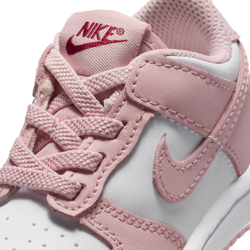 Toddlers Dunk Low 'White Pink Glaze'