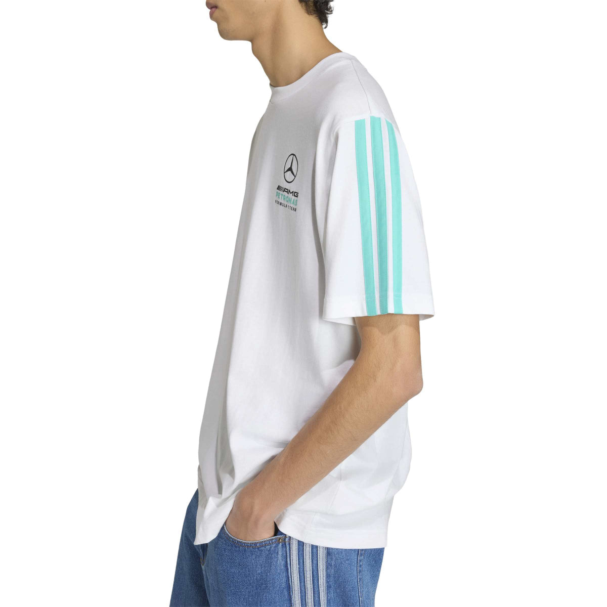 + Mercedes AMG Petronas F1 Team DNA Tee 'White'
