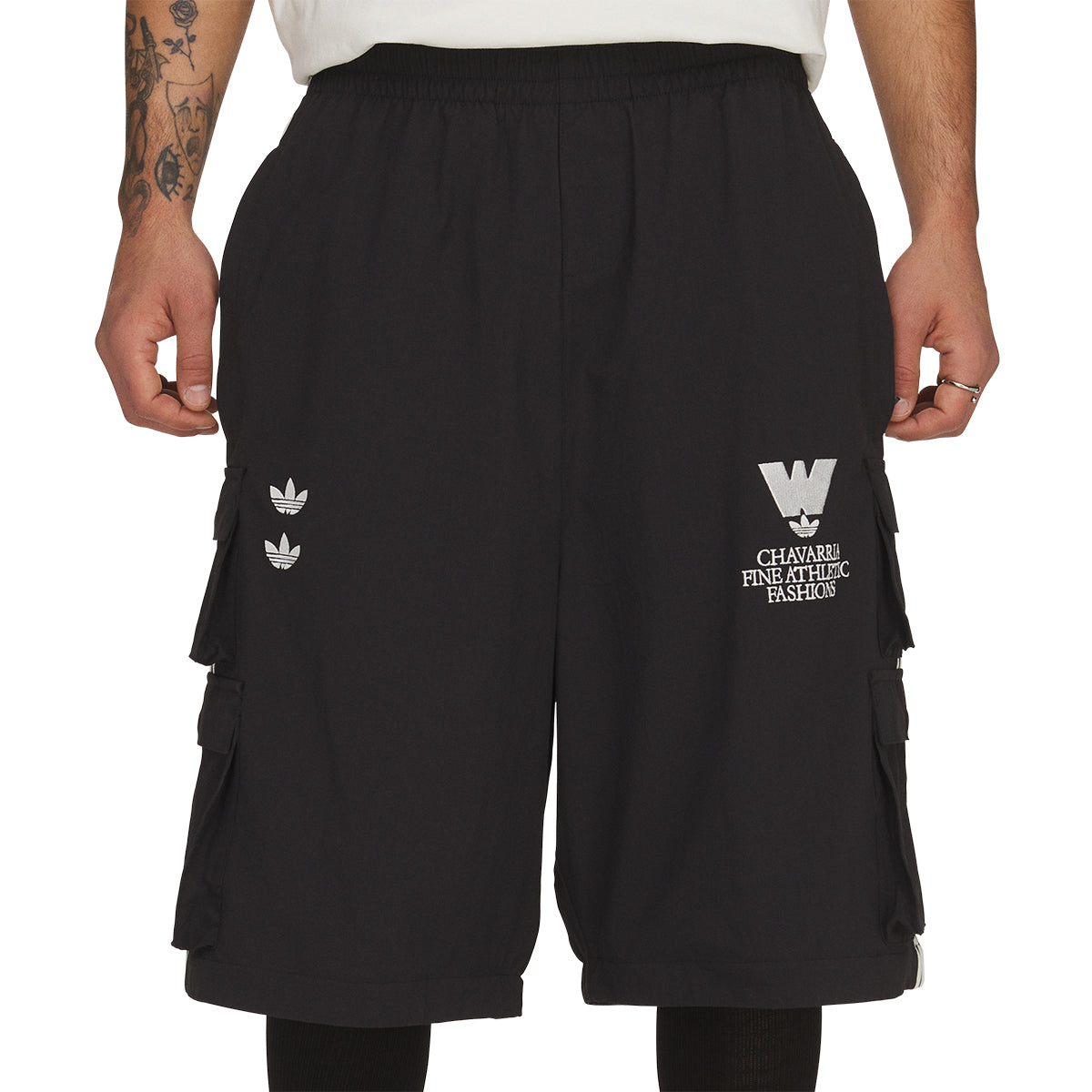 + Willy Chavarria Cargo Zip Pant 'Black'