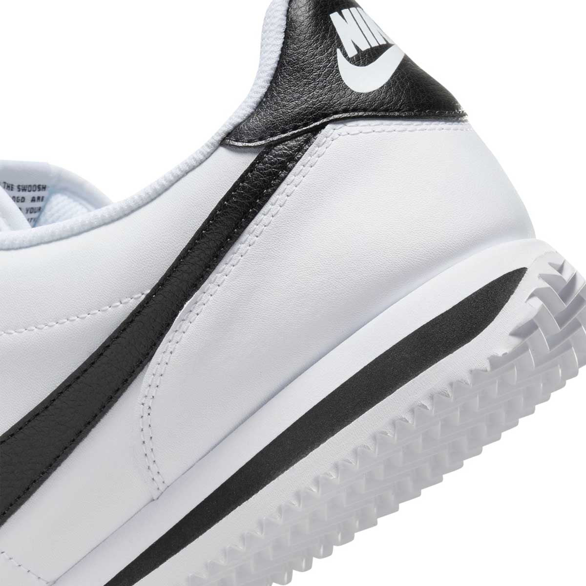nike cortez small swoosh