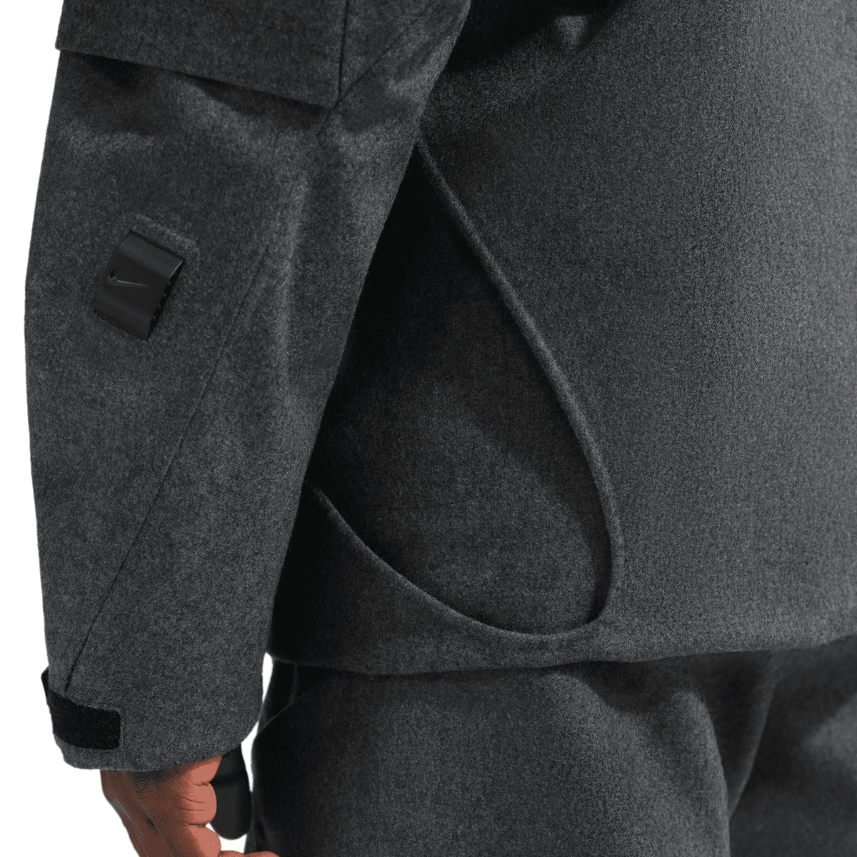 + NOCTA Code Prestigious Flow Jacket 'Grey Heather'