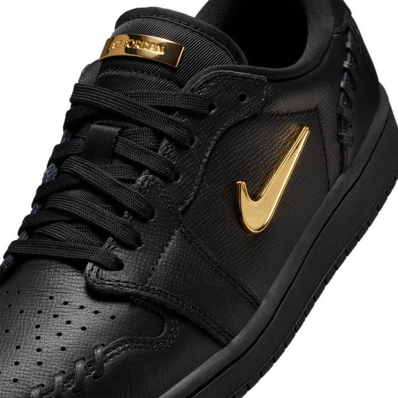 Wmns Jordan 1 Low Method Of Make 'Black Metallic Gold'