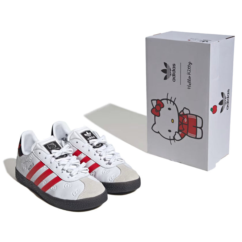 + Hello Kitty Kids Gazelle 'Cloud White Red'