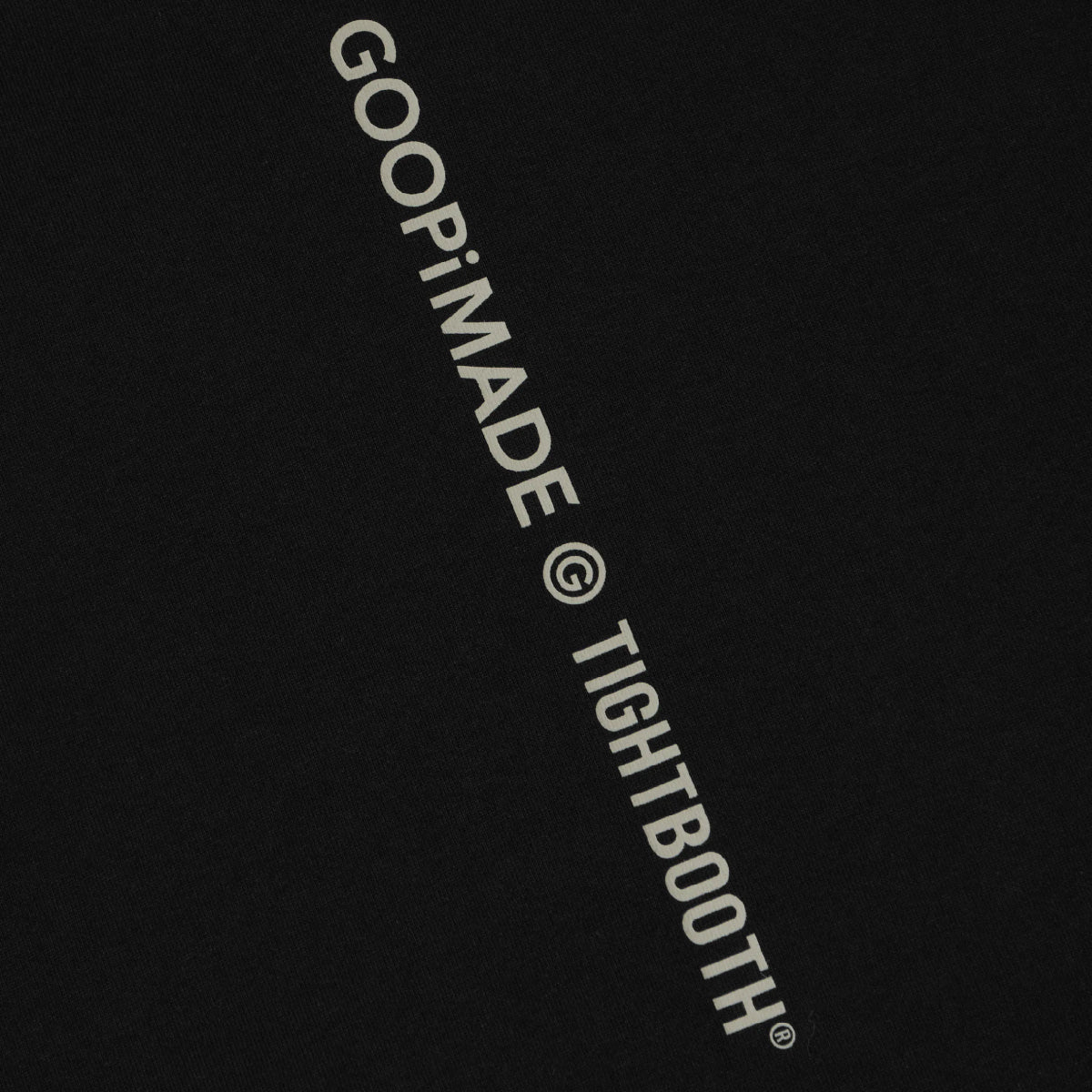 + TIGHTBOOTH Sand Riot Logo Tee 'Black'