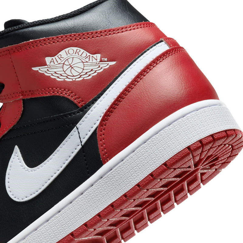 Air Jordan 1 Mid 'Gym Red Black Toe'