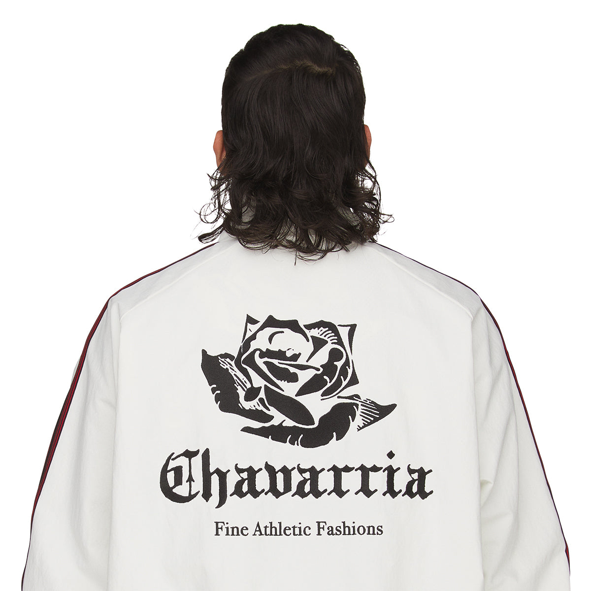 + Willy Chavarria Woven Track Jacket 'Off White'