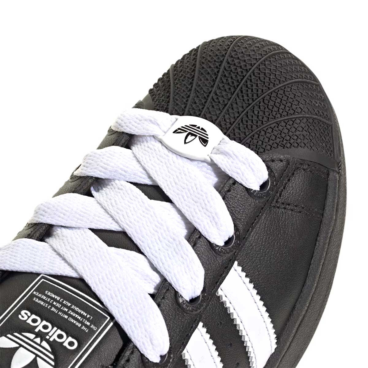 Kids Superstar ii 'Core Black Cloud White'