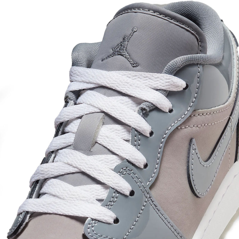 Air Jordan 1 Low SE 'Patent Cool Grey'