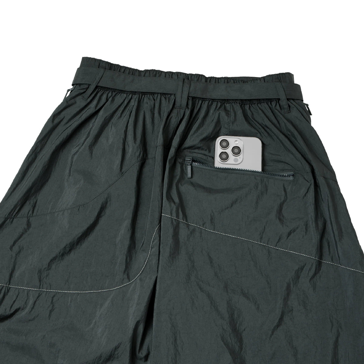 + TIGHTBOOTH Strap Baggy Pants 'Olive'