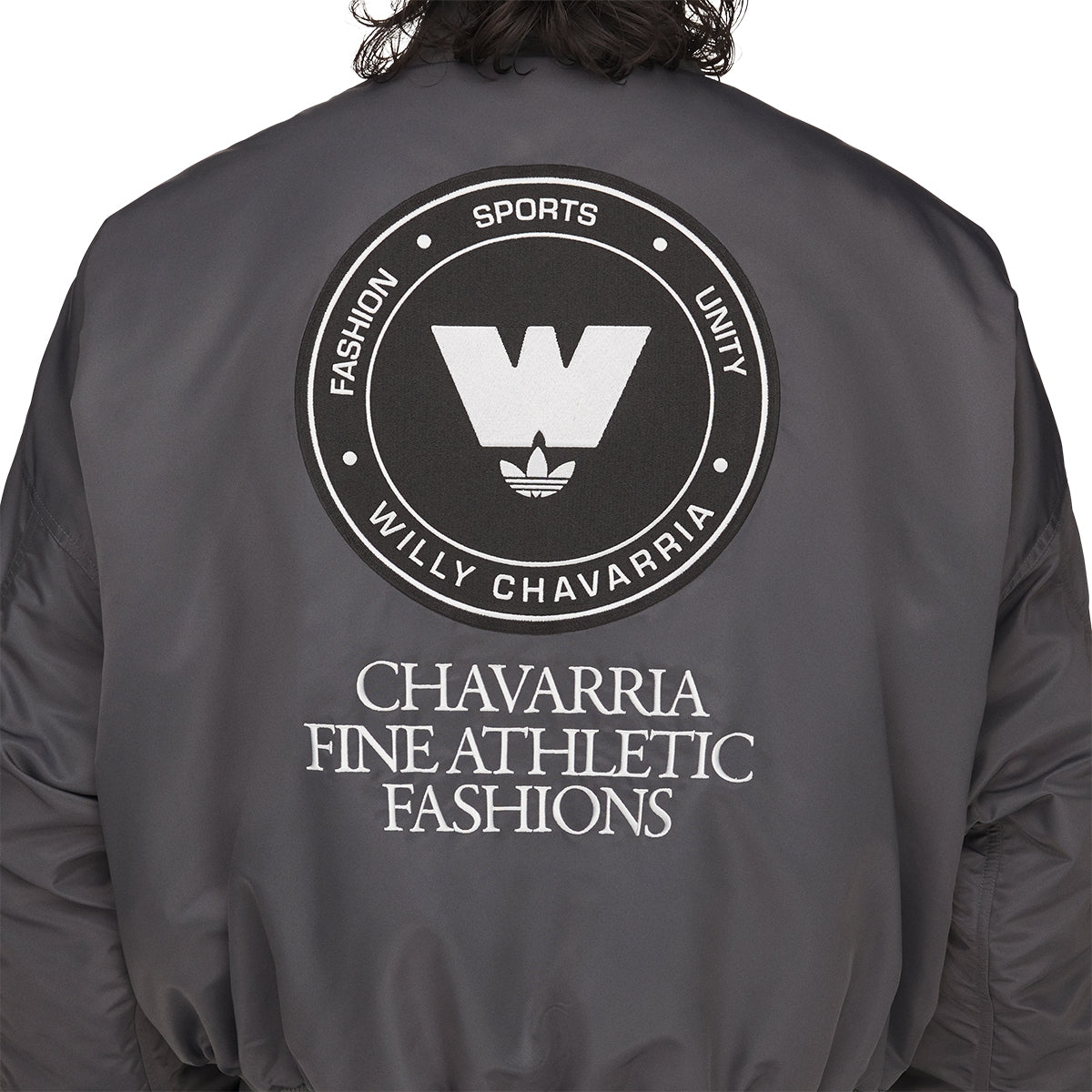 + Willy Chavarria Bomber Jacket 'Grey'