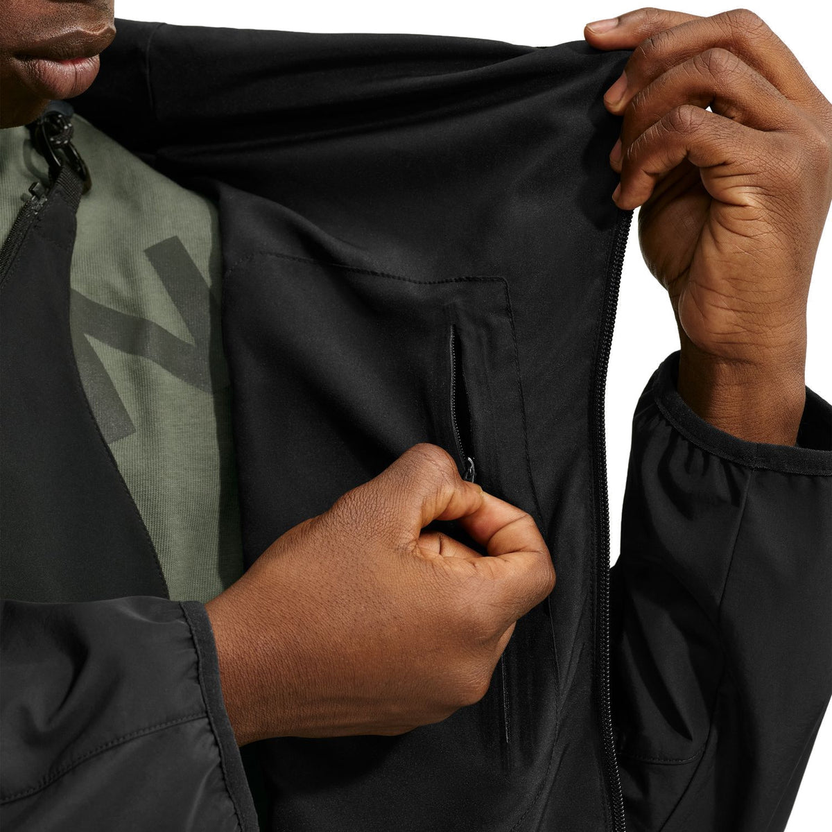 + NOCTA Shroud Cut Track Jacket 'Black'