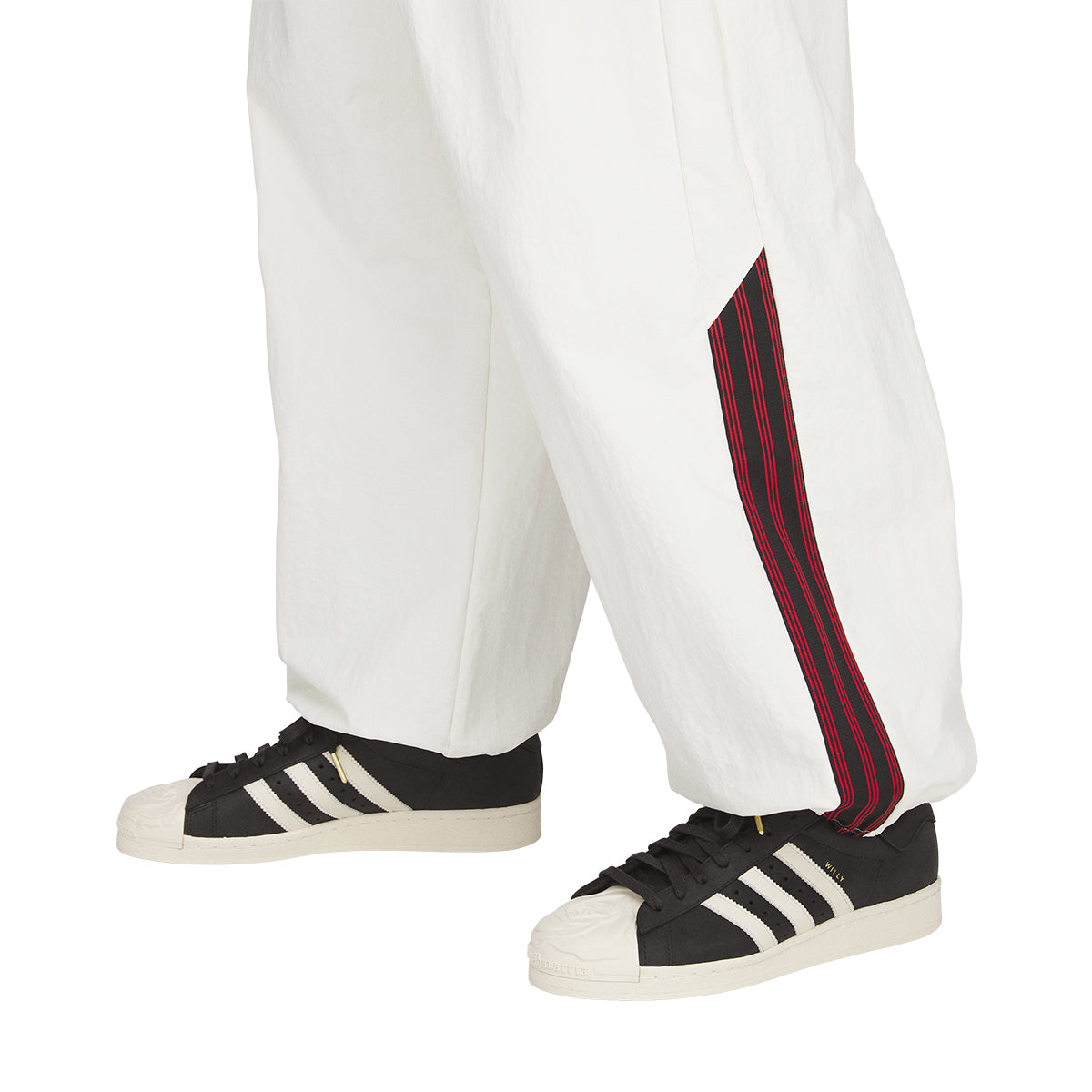 + Willy Chavarria Woven Track Pant 'Off White'