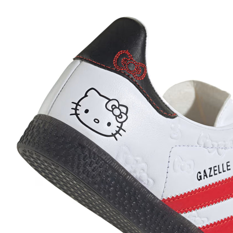 + Hello Kitty Kids Gazelle 'Cloud White Red'