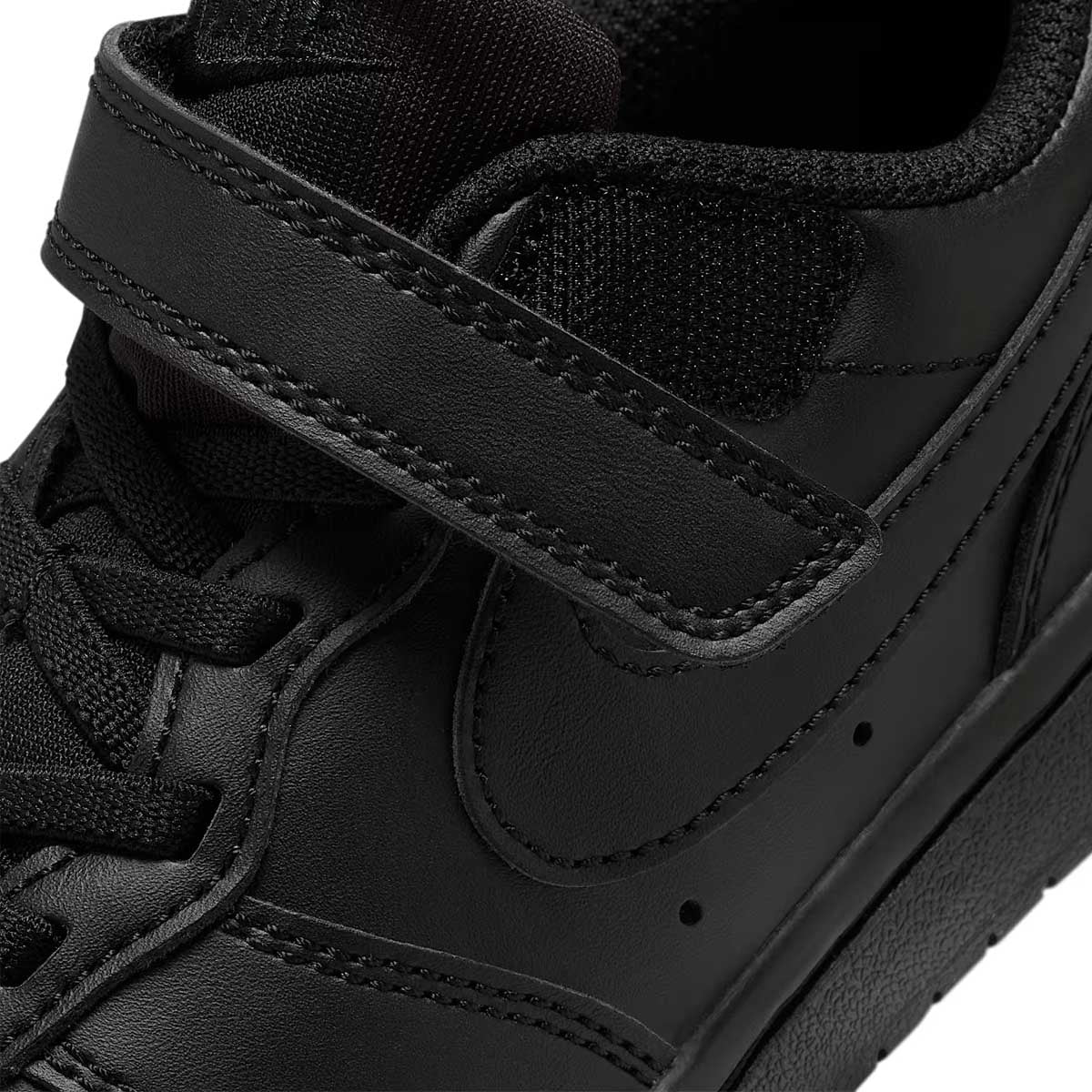 Kids Court Borough Low Recraft 'Triple Black'