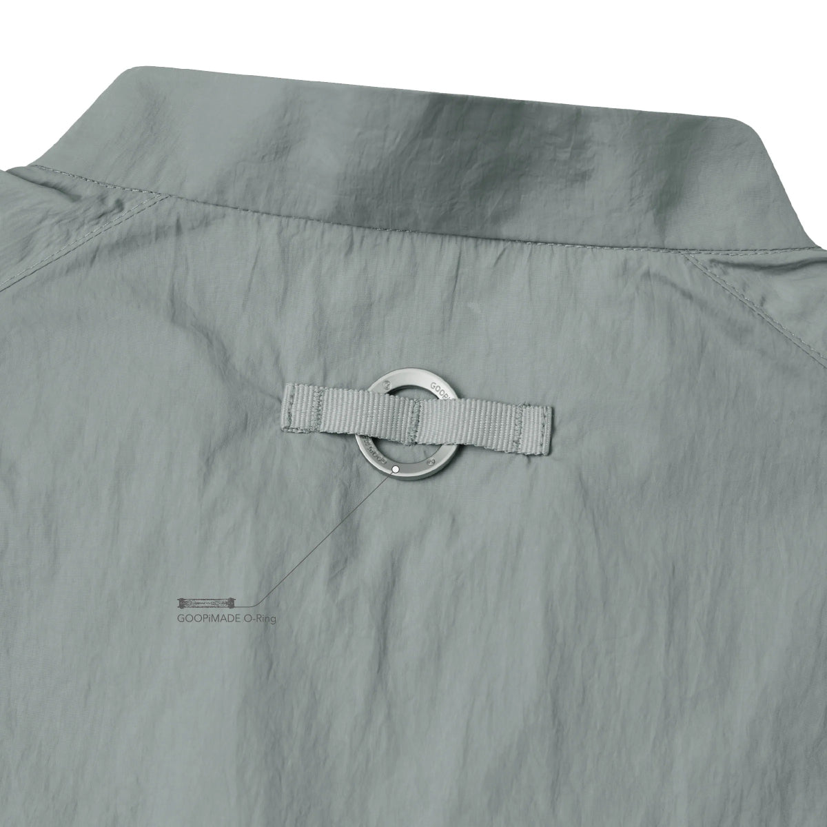 + TIGHTBOOTH Tech Uniform Zip Shirt 'Grey'