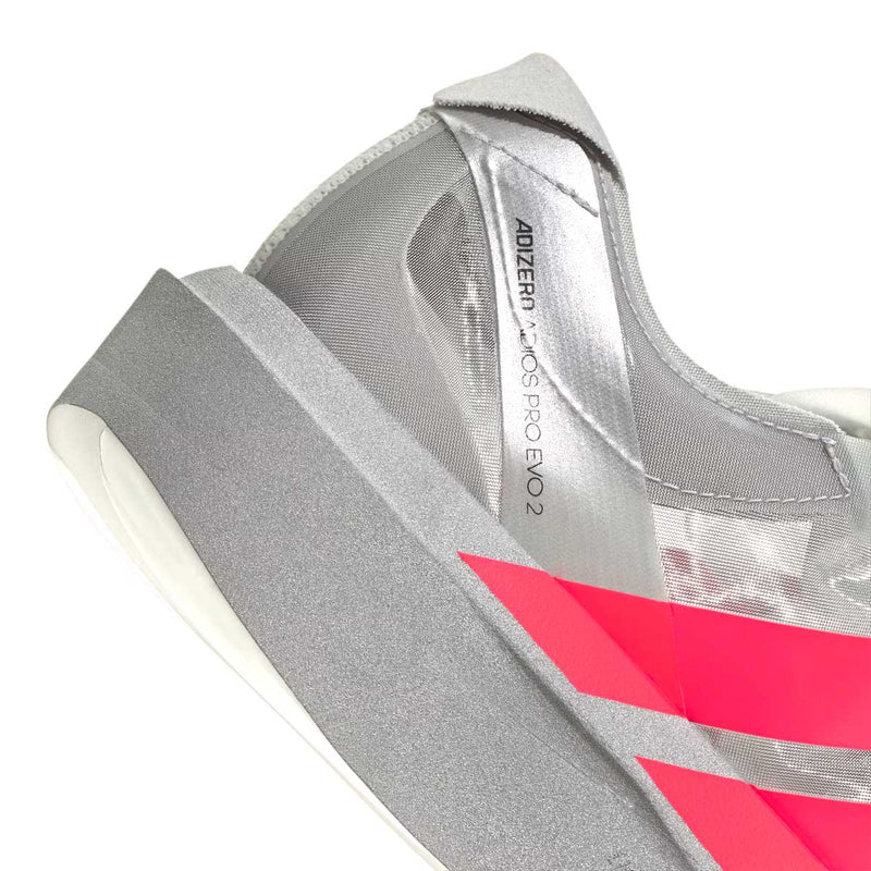 Adizero Adios Pro Evo 2 'Silver Metallic Lucid Red'