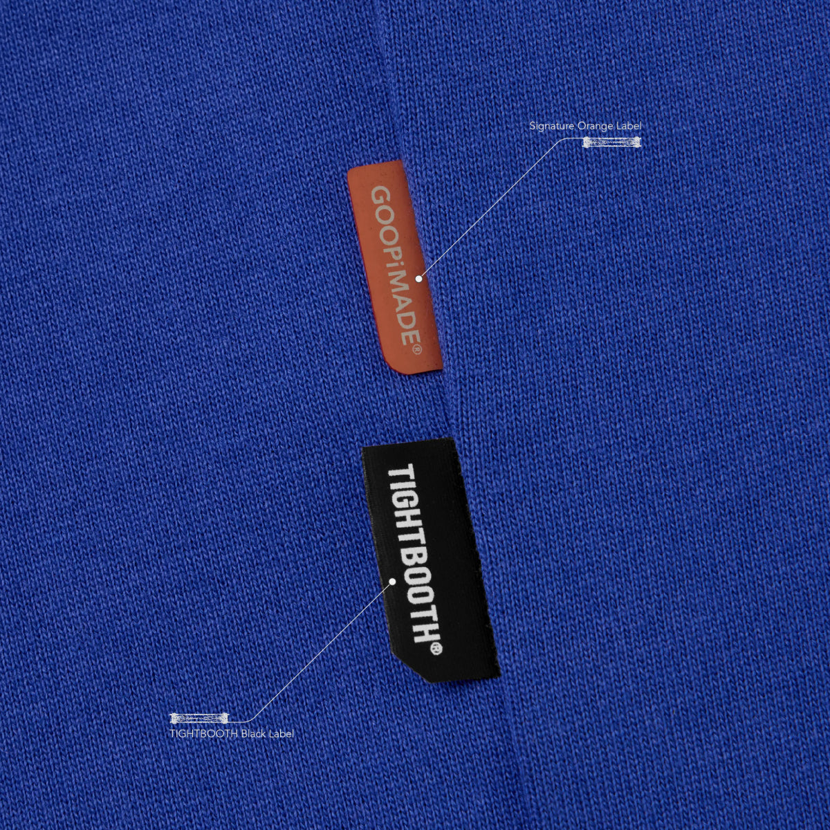 + TIGHTBOOTH SandGlass Tee 'Royal Blue'