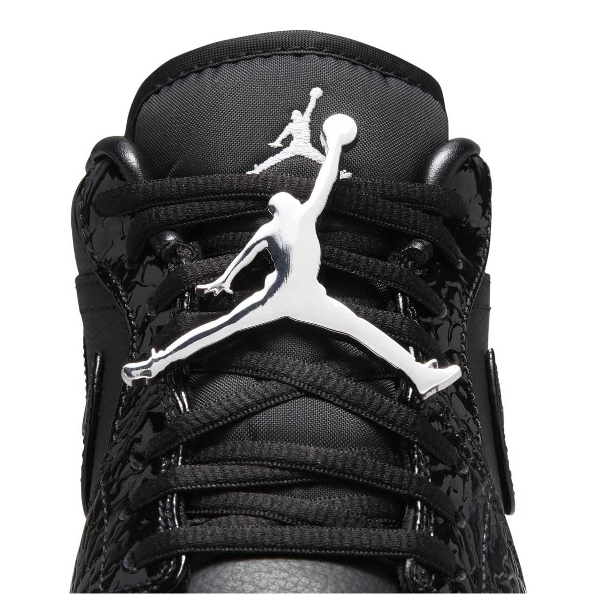 Wmns Air Jordan 1 Low 'Black Croc'