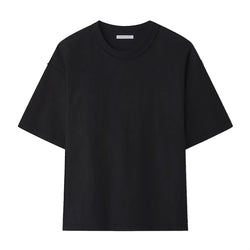 Reversed Cropped Tee 'Black'