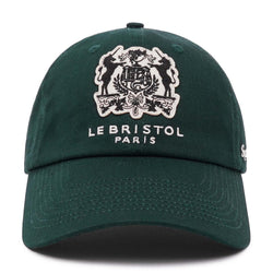 + Le Bristol Paris Crest Wool Cap 'Forest Green'