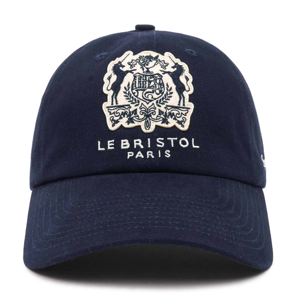 + Le Bristol Paris Crest Wool Cap 'Navy'