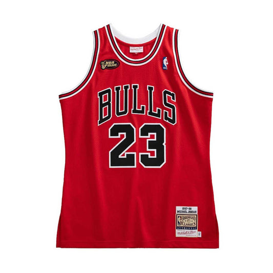 NBA Authentic Jersery Chicago Bulls Michael Jordan 1997-98 Finals