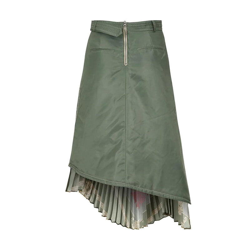 MA-1 Scarf Skirt 'Khaki'