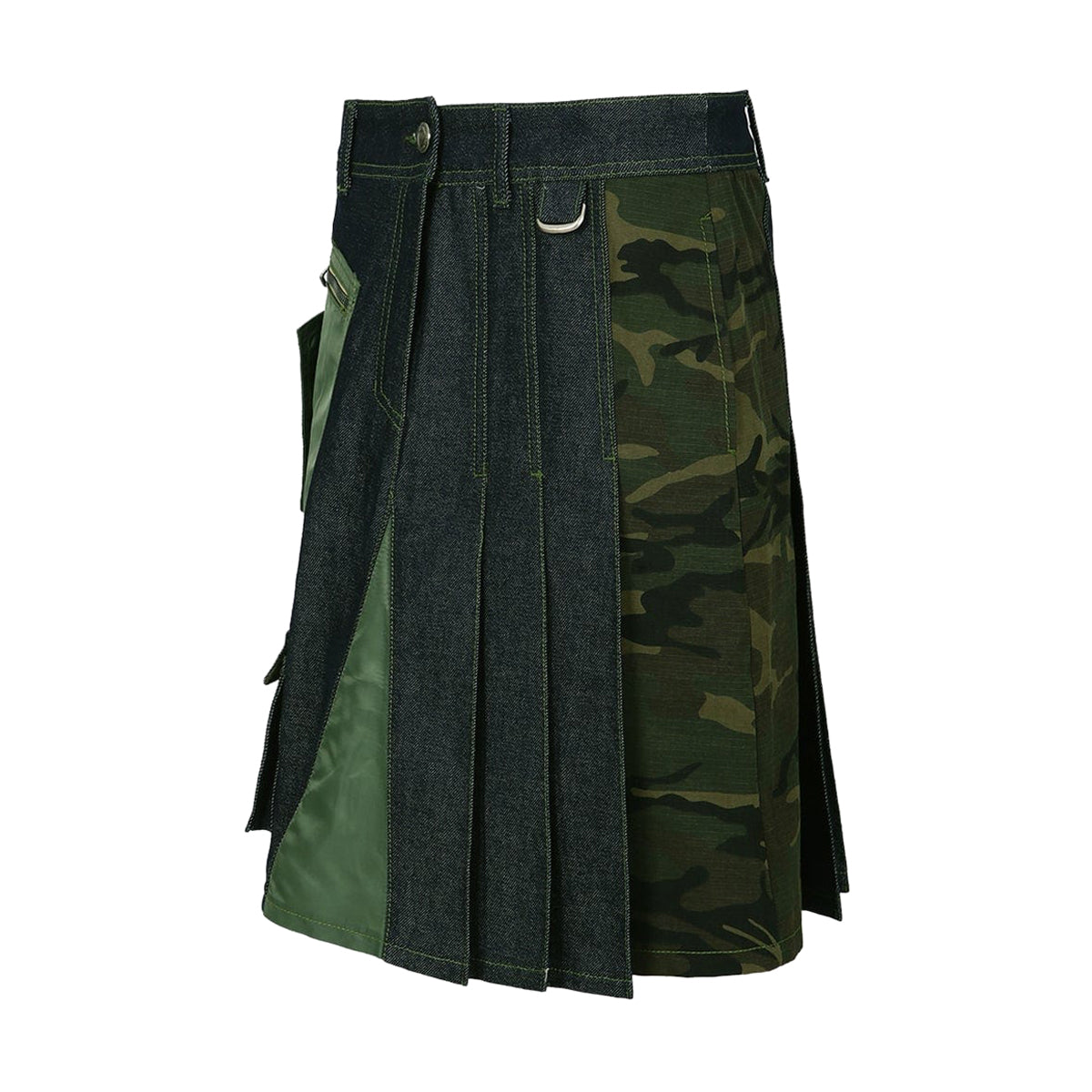 スカート [Anderson Bell] ADSB MARTA HALF PLEATS CARGO SKIRTS Andersson Bell Marta Half Pleats Cargo Skirt 'Indigo