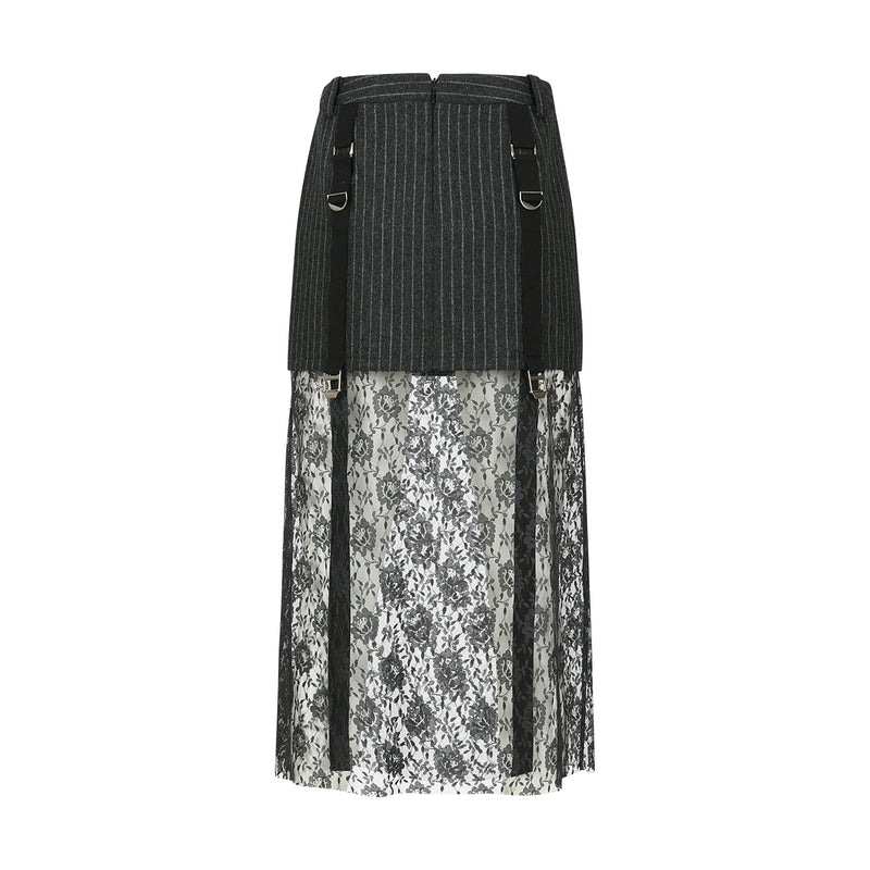 Parachute Gear Wool Skirt 'Grey'