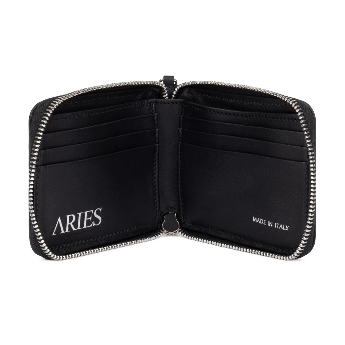 Croc Studded Bobby Wallet