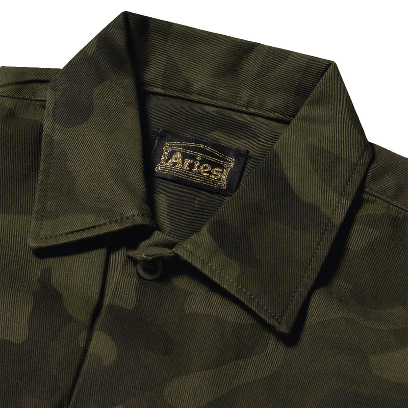 Camo Twill Shirt 'Dark Olive'