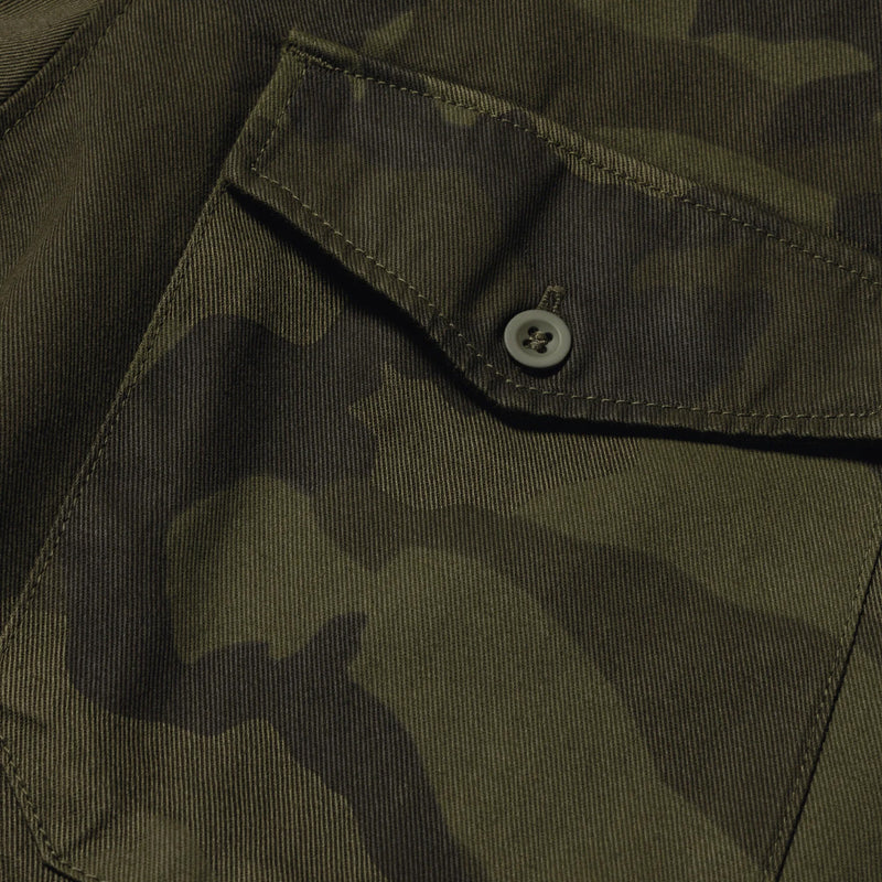 Camo Twill Shirt 'Dark Olive'