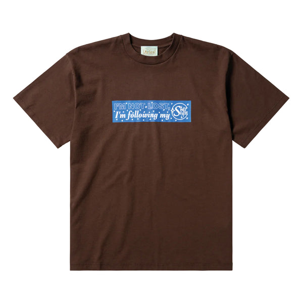 Follow Your Starsign Tee 'Brown'